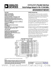 AD5348BCP datasheet pdf Analog Devices