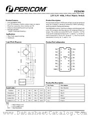 PI2B4300 datasheet pdf Pericom Technology
