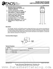 TSL250R datasheet pdf TAOS