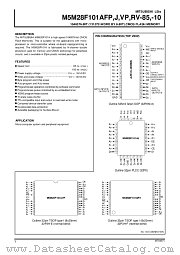M5M28F101AFP datasheet pdf Mitsubishi Electric Corporation