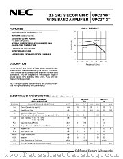 UPC2709T-E3 datasheet pdf NEC