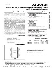 MAX5232EEE datasheet pdf MAXIM - Dallas Semiconductor