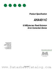 AHA4011C datasheet pdf Advanced Hardware Architectures