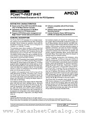 PCNET-FAST III-KT datasheet pdf Advanced Micro Devices