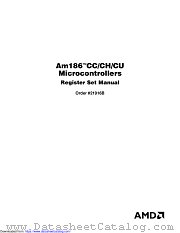 AM186CC/CH/CU datasheet pdf Advanced Micro Devices