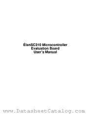 ELANSC310 datasheet pdf Advanced Micro Devices