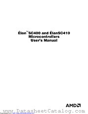 ELANSC400 AND ELANSC410 datasheet pdf Advanced Micro Devices