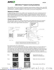 AMD ATHLON datasheet pdf Advanced Micro Devices