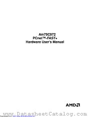 AM79C972 datasheet pdf Advanced Micro Devices