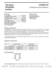 AMSREF-02 datasheet pdf Advanced Monolithic Systems