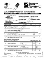 APT60D120B datasheet pdf Advanced Power Technology