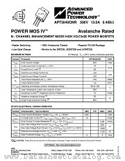APT5040CNR datasheet pdf Advanced Power Technology