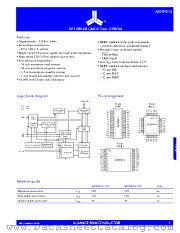 AS29F010 datasheet pdf Alliance Semiconductor