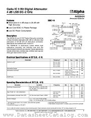 AA230-24 datasheet pdf Alpha Industries Inc