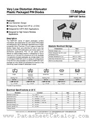 SMP1307-004 datasheet pdf Alpha Industries Inc