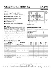 AFM08P2-000 datasheet pdf Alpha Industries Inc