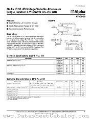 AV108-59 datasheet pdf Alpha Industries Inc