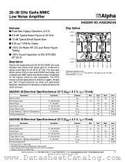 AA035N1-00 datasheet pdf Alpha Industries Inc