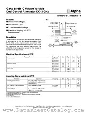 AT002N5-10 datasheet pdf Alpha Industries Inc