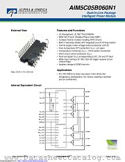 AIM5C05B060N1 datasheet pdf Alpha & Omega Semiconductor
