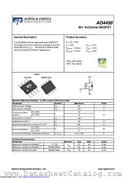 AO4498 datasheet pdf Alpha & Omega Semiconductor