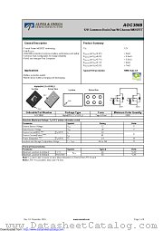 AOC3868 datasheet pdf Alpha & Omega Semiconductor