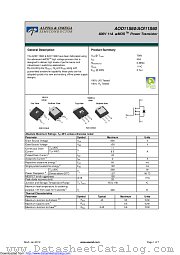 AOI11S60 datasheet pdf Alpha & Omega Semiconductor