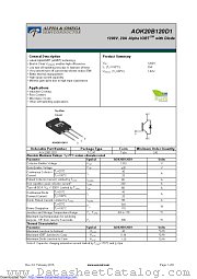 AOK20B120D1 datasheet pdf Alpha & Omega Semiconductor