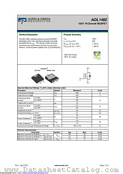 AOL1482 datasheet pdf Alpha & Omega Semiconductor