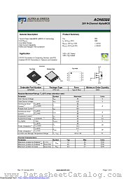 AON6588 datasheet pdf Alpha & Omega Semiconductor