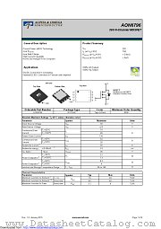 AON6796 datasheet pdf Alpha & Omega Semiconductor
