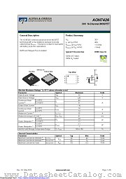 AON7426 datasheet pdf Alpha & Omega Semiconductor