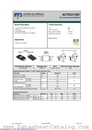 AOTE32136C datasheet pdf Alpha & Omega Semiconductor