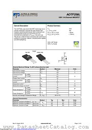 AOTF256L datasheet pdf Alpha & Omega Semiconductor