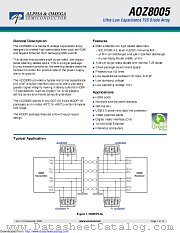 AOZ8005CI datasheet pdf Alpha & Omega Semiconductor