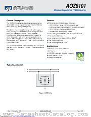 AOZ8101CI datasheet pdf Alpha & Omega Semiconductor