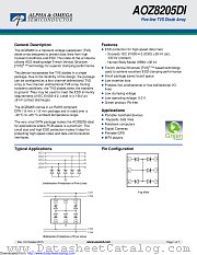 AOZ8205DI datasheet pdf Alpha & Omega Semiconductor