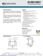 AOZ8212BCI-12 datasheet pdf Alpha & Omega Semiconductor