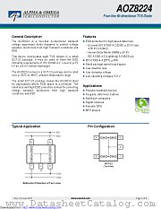 AOZ8224CI-05 datasheet pdf Alpha & Omega Semiconductor