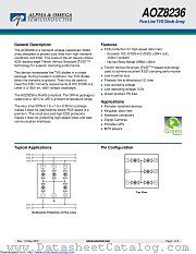 AOZ8236DI-05 datasheet pdf Alpha & Omega Semiconductor