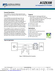 AOZ8308SO-02 datasheet pdf Alpha & Omega Semiconductor