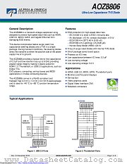 AOZ8806DI-05 datasheet pdf Alpha & Omega Semiconductor