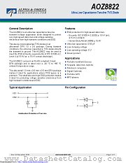 AOZ8822DI-05 datasheet pdf Alpha & Omega Semiconductor