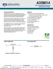 AOZ8831ADI-05 datasheet pdf Alpha & Omega Semiconductor