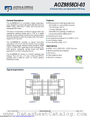 AOZ8858DI-03 datasheet pdf Alpha & Omega Semiconductor