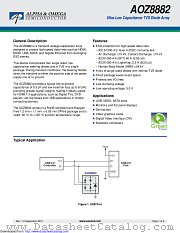 AOZ8882DI-05 datasheet pdf Alpha & Omega Semiconductor