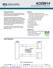 AOZ8914CI datasheet pdf Alpha & Omega Semiconductor