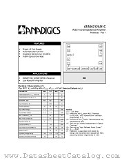 ATA06212AD1C datasheet pdf Anadigics Inc