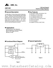 AME1086 datasheet pdf Analog Microelectronics
