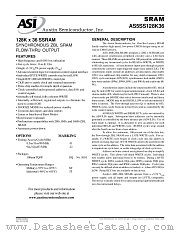 AS5SS128K36 datasheet pdf Austin Semiconductor